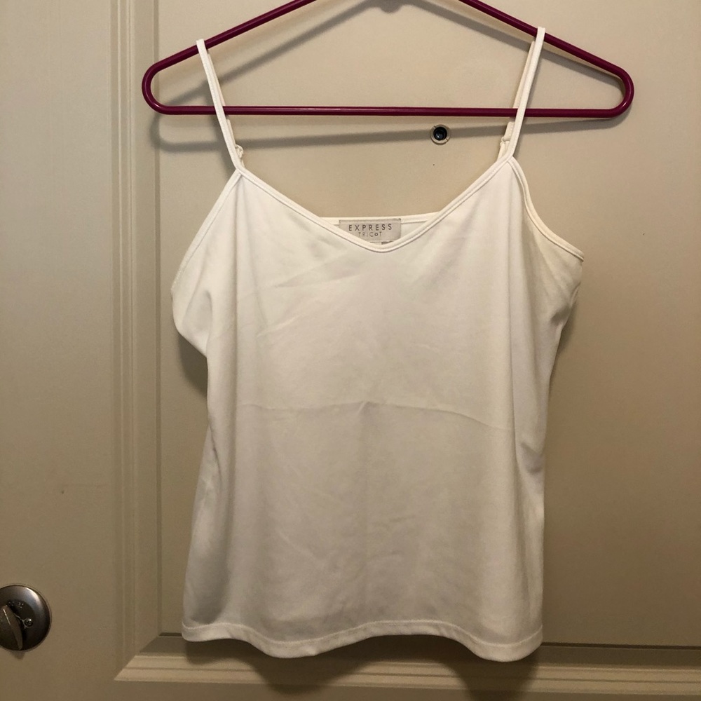 Express White Cami Tank